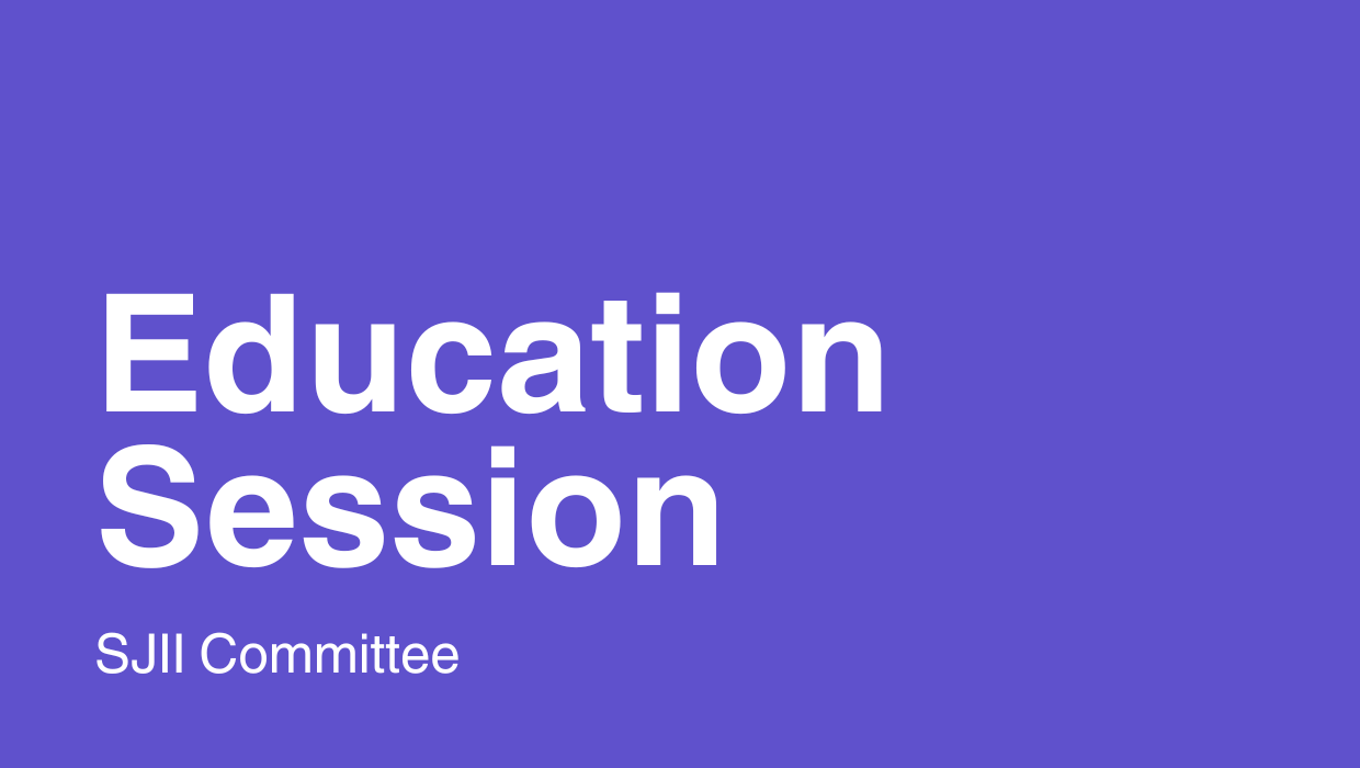 Comité de justice sociale, d’indigénisation et d’inclusion – Session d’éducation